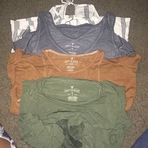 American Eagle Soft&Sexy collection tees BUNDLE!
